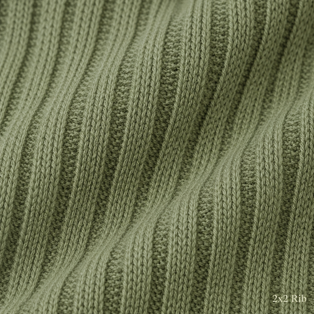 2x2 rib fabric